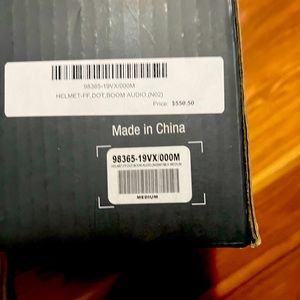 Harley Davison helmet size medium